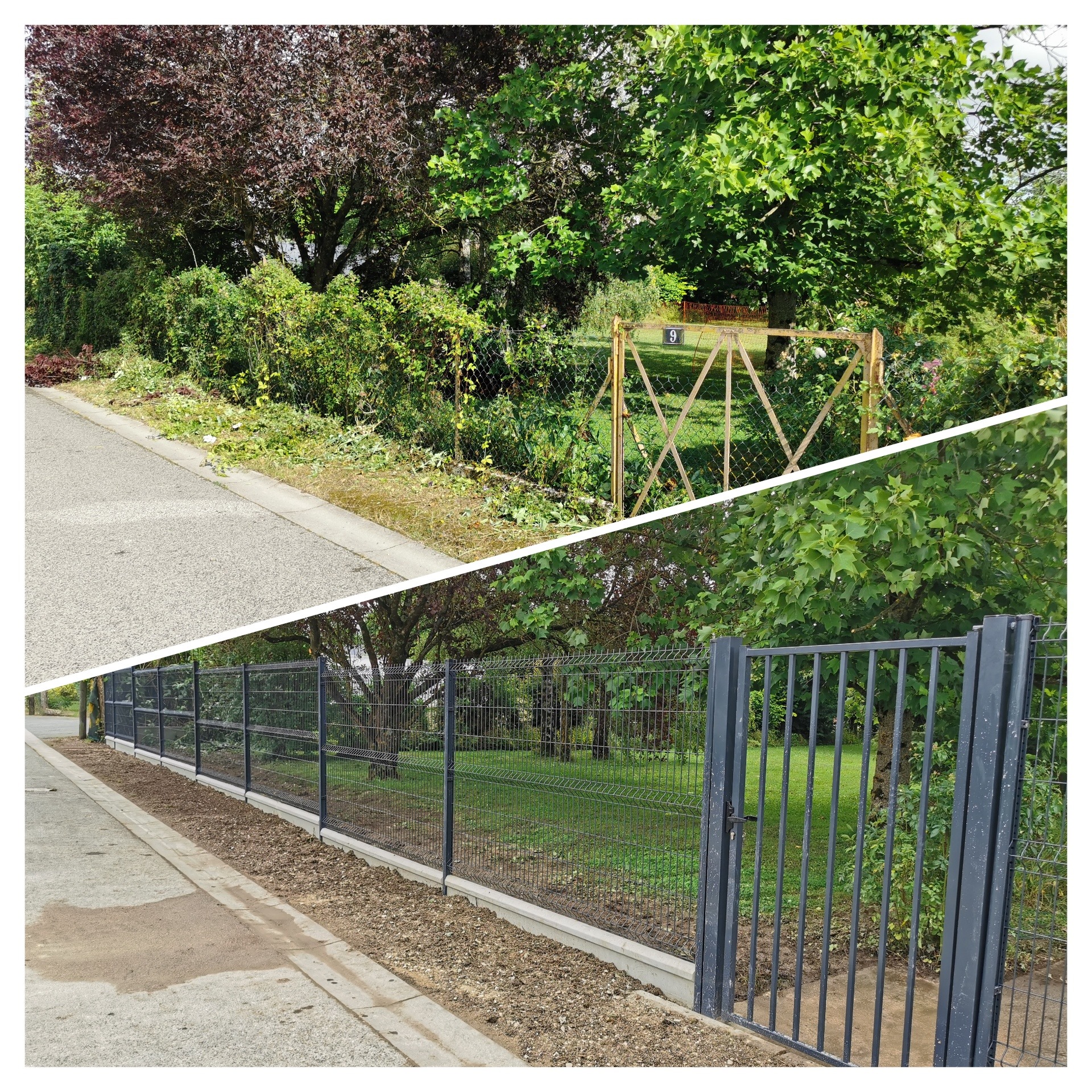 Clôture et portail